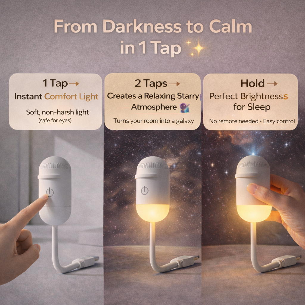 LumiSky™ 2-in-1 Night Sky Projector