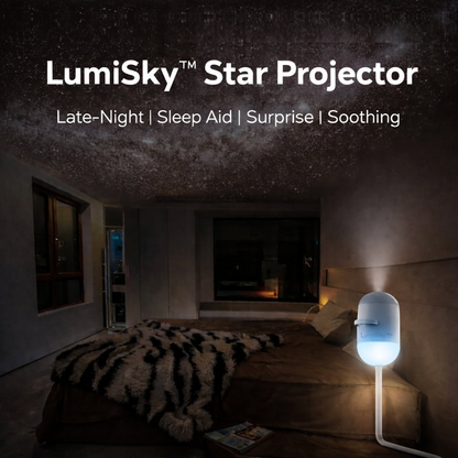 LumiSky™ 2-in-1 Night Sky Projector